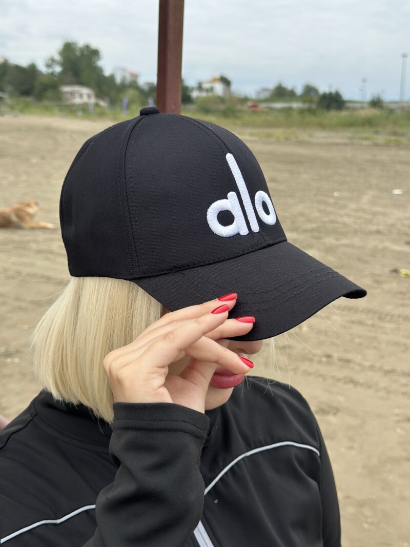 کلاه آفتابی مشکی alo کد 301 - Image 3