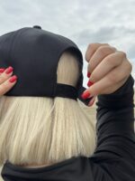 کلاه آفتابی مشکی alo کد 301 - Image 2