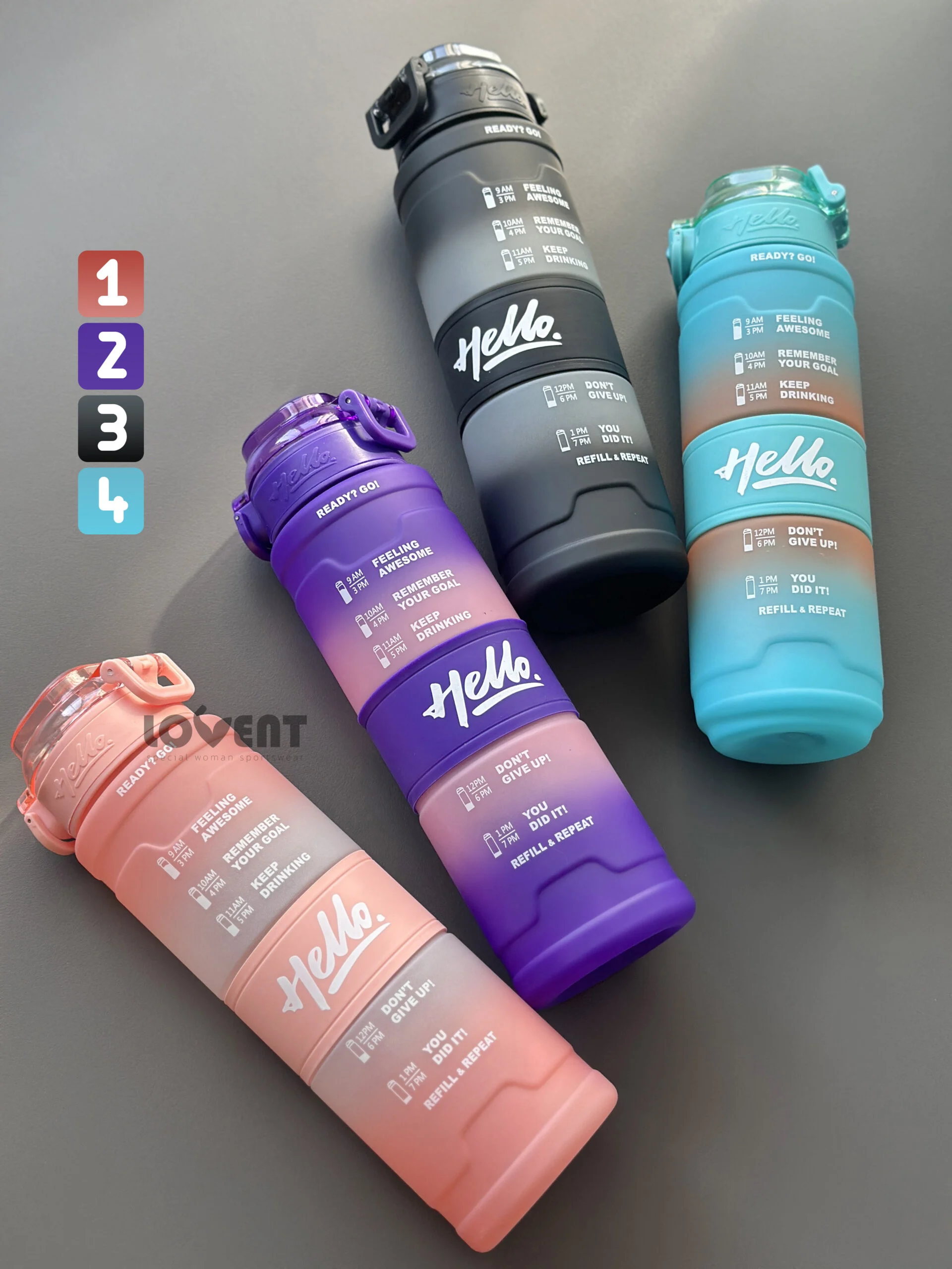 قمقمه HELLO سیلیکونی کد 473 - Image 2